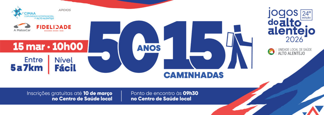 50 Anos, 15 Caminhadas