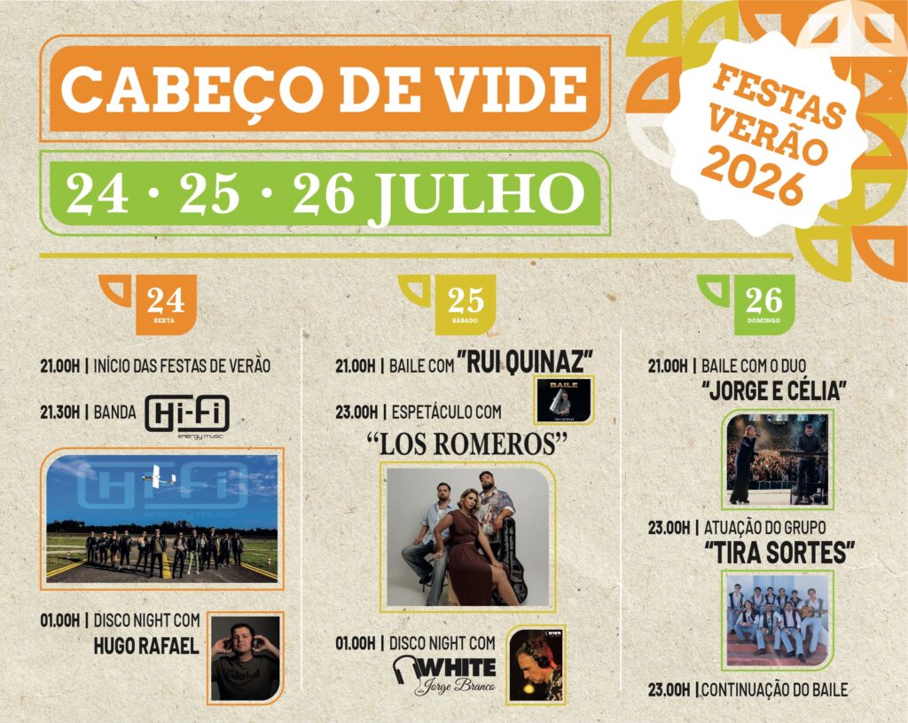 Festas de Verão de Cabeço de Vide 2026